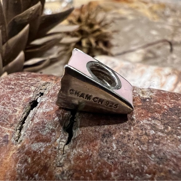 NEW Authentic Chamilia- Key Lime Pie Opaque Mint Strawberry Vanilla Enamel 925 - Picture 6 of 6